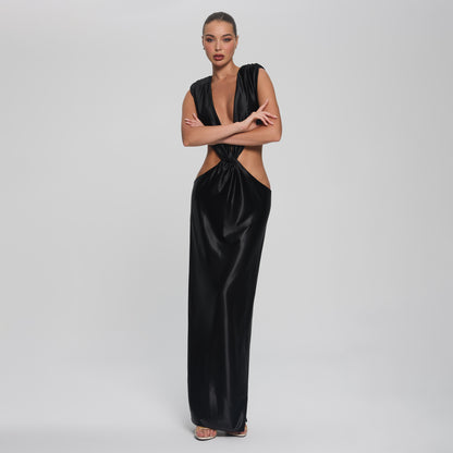 VIXEN MAXI - BLACK