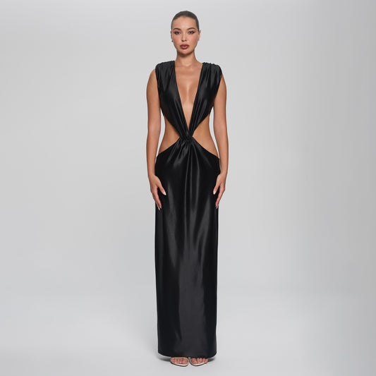 VIXEN MAXI - BLACK