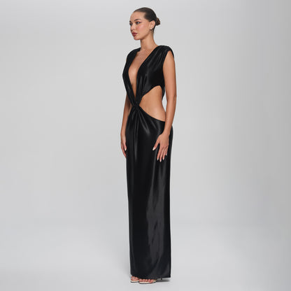 VIXEN MAXI - BLACK