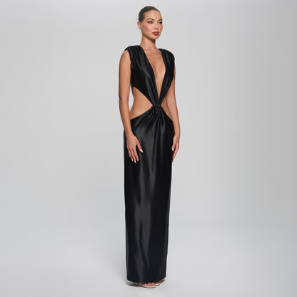 VIXEN MAXI - BLACK
