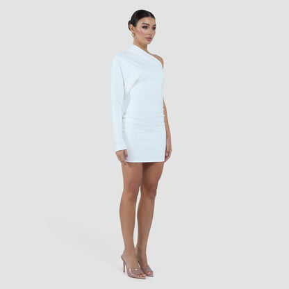 MAYA DRESS MINI - IVORY