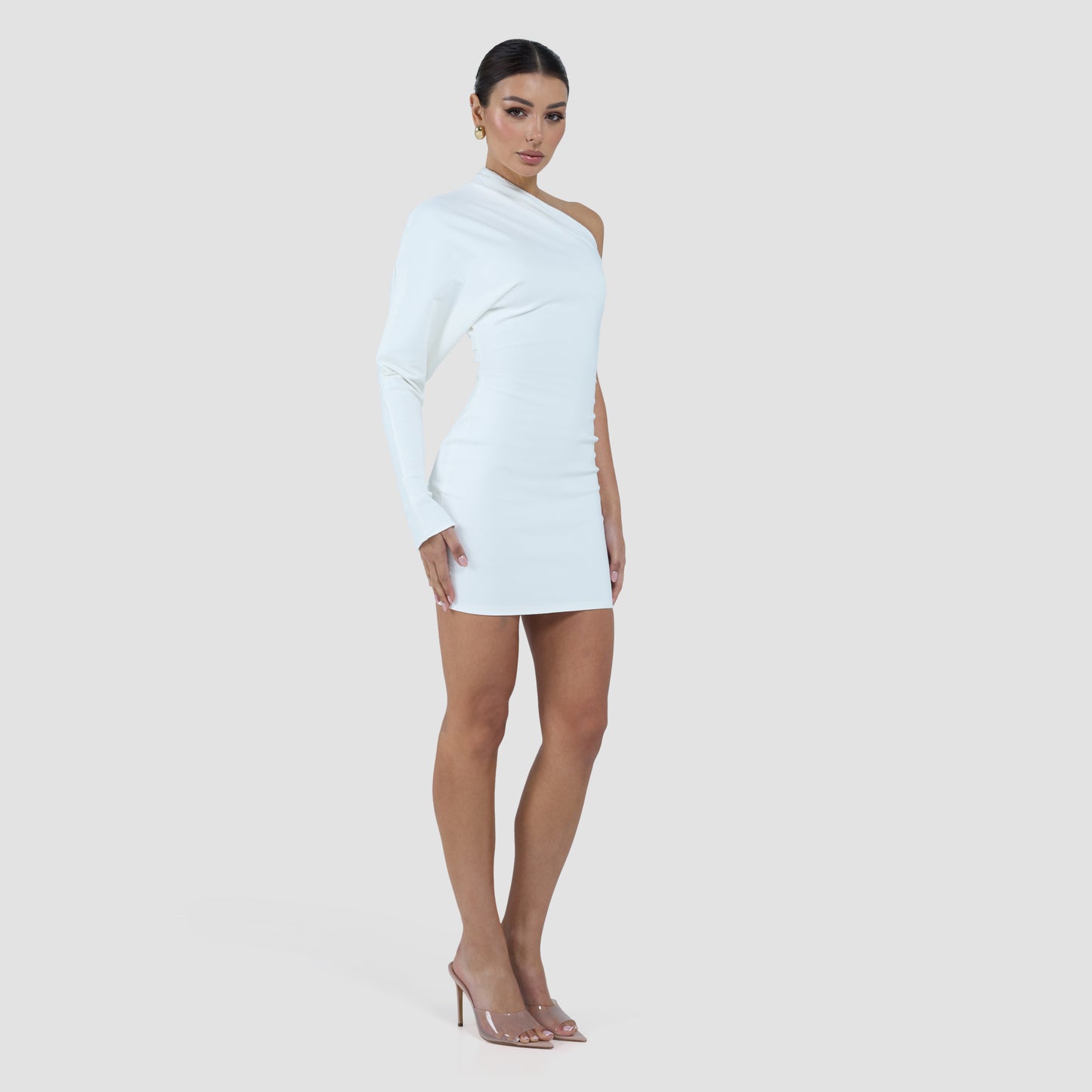 MAYA DRESS MINI - IVORY