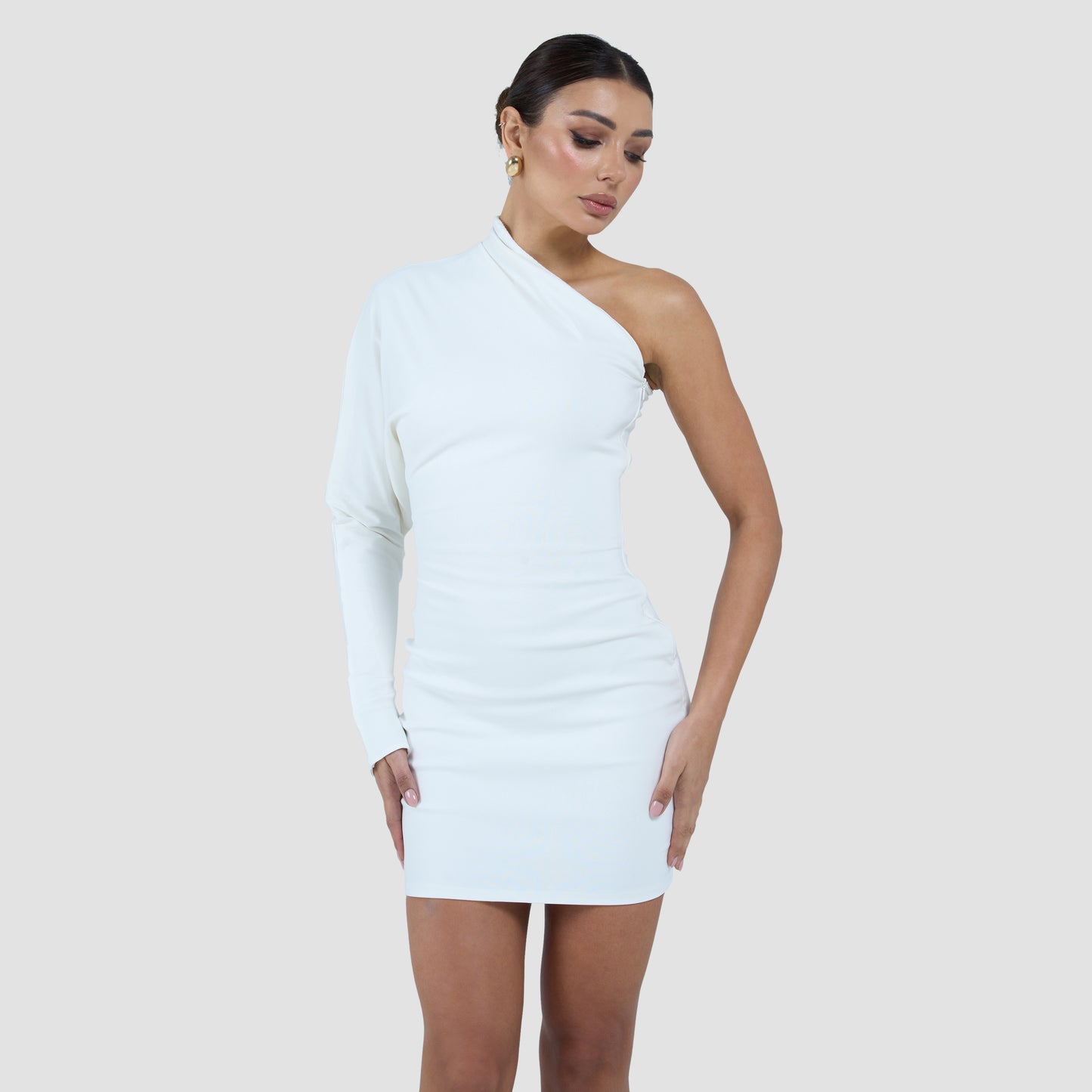 MAYA DRESS MINI - IVORY